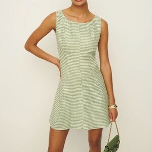 Reformation Amorette linen dress